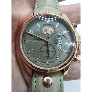 Poedagar Date Watch With Faux Dials